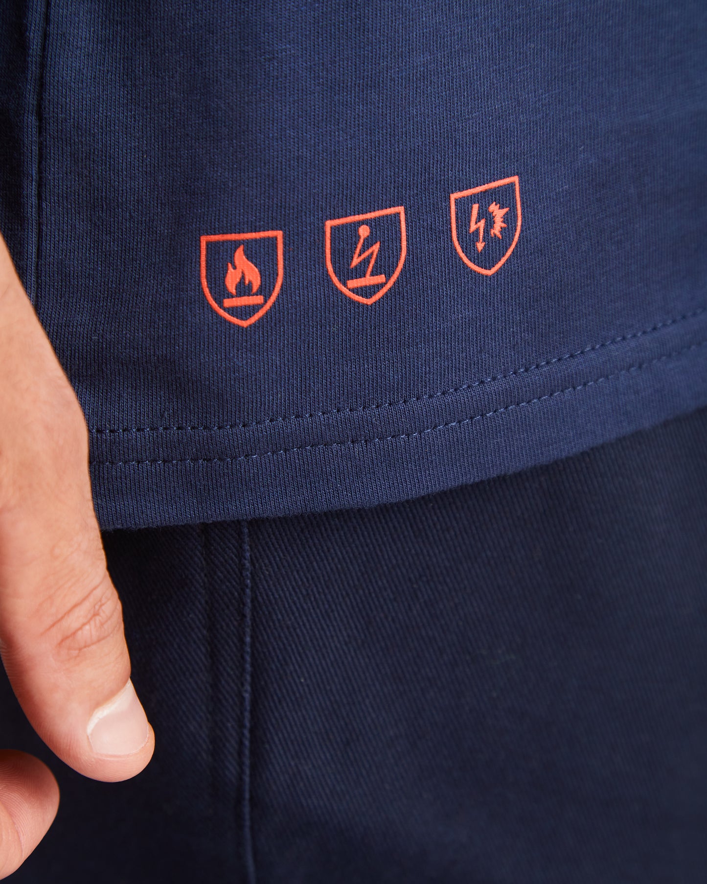 T-shirt ignifuge "Defender"