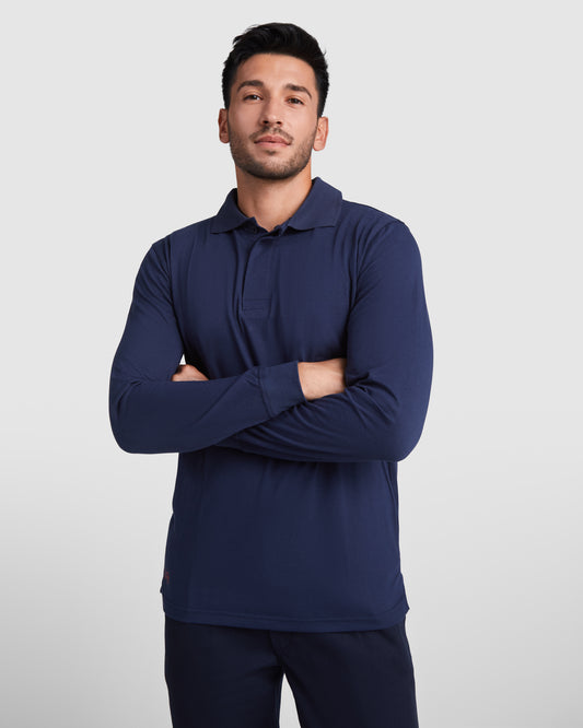 Polo ignifuge "Santana" - Flock élite